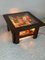 Italian Wooden Lights and Multicolor Mosaic Glass Table, 1980s, Image 13