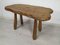 Brutalist Table in Ash, 1970s 1