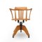 Beech Swivel Chair by Stella, 1950s, Image 3