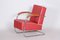 Fauteuil Cantilever Bauhaus Rouge de Mücke-Melder, 1930s 1