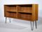 Plato Shelf Sideboard in Walnut with Hairpin Legs by Lothar Wegner, 1960s 3