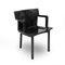 Schwarze Vintage 4870 Stühle von Anna Castelli für Kartell, 1980er, 4er Set 7