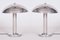 Bauhaus Table Lamps in Chrome-Plated Steel, Former Czechoslovakia, 1930s, Set of 2 8