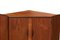 Danish Teak Corner Cabinet with Bar from Omann Jun, 1960s 9