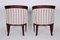 Empire Living Room Set in Mahogany, France, 1930s, Set of 3 2