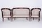 Empire Living Room Set in Mahogany, France, 1930s, Set of 3, Image 6