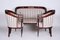 Empire Living Room Set in Mahogany, France, 1930s, Set of 3, Image 9
