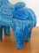 Blaue Pferdeskulptur aus Keramik von Aldo Londi für Bitossi Fiorentino, 1960 9