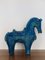 Blue Ceramic Horse Sculpture by Aldo Londi for Bitossi Fiorentino, 1960, Image 3