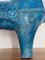 Blue Ceramic Horse Sculpture by Aldo Londi for Bitossi Fiorentino, 1960, Image 8