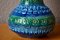 Vaso blu verde di Bitossi, anni '60, Immagine 3