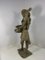 Beninese Brass Sculpture with Musician, 1950s 8