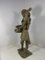 Beninese Brass Sculpture with Musician, 1950s, Image 8