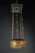 Lampes à Suspension Art Déco avec Abat-jours en Verre Taillé, Vienne, Autriche, 1920s, Set de 2 12