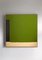 Bodasca, Composizione minimalista verde anice, Dipinto ad acrilico, Immagine 1