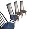 Chaises à Dossier Fuseau Mid-Century par Lucian Ercolani pour Ercol, Angleterre, Set de 4 7