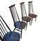 Mid-Century English Spindle Back Chairs by Lucian Ercolani for Ercol, Set of 4 7
