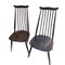 Mid-Century English Spindle Back Chairs by Lucian Ercolani for Ercol, Set of 4 3