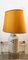 Lámpara de cerámica con abejas y pantalla ovalada, Imagen 4