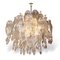 20th Century Italian Twist Drop Chandelier by Mazzega, Murano, Italy, 1970s, Image 1