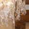 20th Century Italian Twist Drop Chandelier by Mazzega, Murano, Italy, 1970s 7