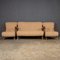 Italienisches Toffee Bouclé Sofa & Sessel, 20. Jh. von Paulo Buffa, 1950er, 3er Set 3