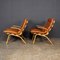 20th Century Danish Curved Beech and Tan Leather Chairs from Farstrup Møbler, 1970s, Set of 2 7