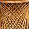 Sgabelli bassi in bambù XX secolo, anni '60, set di 2, Immagine 16