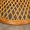20th Century Bamboo Low Stools, 1960s, Set of 2, Image 11