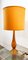 Goldene Murano Lampe mit Lampenschirm 17