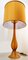 Lámpara de Murano dorada con pantalla, Imagen 2