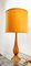 Goldene Murano Lampe mit Lampenschirm 18