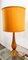 Lámpara de Murano dorada con pantalla, Imagen 14