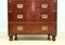 Brown Campaign Storage Style Cabinet 19