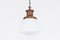 Vintage Opaline Pendant Light 1