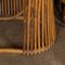 Taburetes de bar y taburetes de pie italianos de pie, siglo XX de bambú, años 60. Juego de 3, Imagen 7
