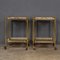 20th Century French Brass and Glass Drinks Trolleys, 1970s, Set of 2 2