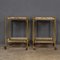 20th Century French Brass and Glass Drinks Trolleys, 1970s, Set of 2, Image 2
