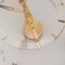 Reloj de repisa de latón y vidrio acrílico del siglo XX de Jaeger-LeCoultre, años 60, Imagen 6