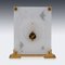 20th Century Brass and Acrylic Glass Mantel Clock from Jaeger-LeCoultre, 1960s, Image 3