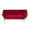 Geschwungenes italienisches Sofa von Gigi Radice für Minotti, 1960er 1