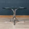 Italian Glass and Tubular Metal Dining Table, 1970s, Image 6