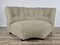 Graues modulares italienisches Sofa aus Stoff, 1970er, 4er Set 15