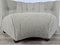 Italian Gray Modular Sofa in Fabric, 1970s, Set of 4 19