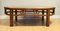 Chinese Oval Coffee Table 10