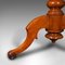 English Victorian Dining or Display Table in Walnut, Image 11