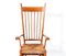 Arts & Crafts Art Nouveau High Back Armchair in Oak with Rush Seat, 1900s 6