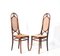 Art Nouveau Model 17 High Back Chairs in Beech by Michael Thonet for Gebrüder Thonet Vienna Gmbh, 1890s, Set of 2, Image 4