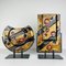 Geometrische Vasen aus Muranoglas, Italien, 2000er, 2er Set 11