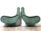 Lady Lounge Chairs attributed to Marco Zanuso, Italy, 1960s, Set of 2 10